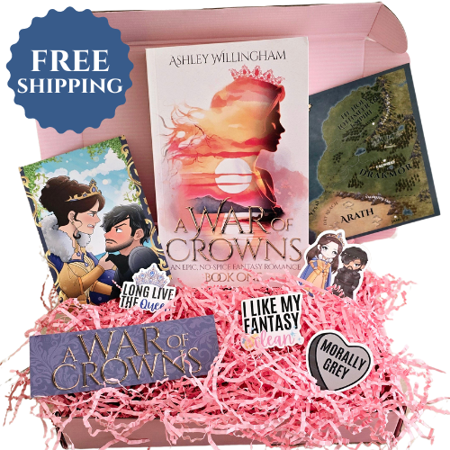 A War of Crowns - Signed Paperback + Swag image