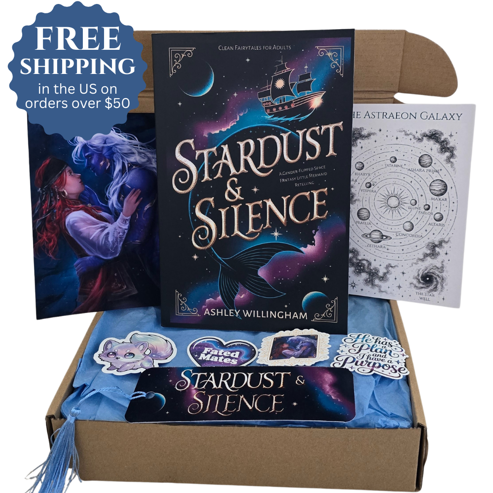 Stardust and Silence (Signed Paperback + Swag) Clean Fairytales for Adults