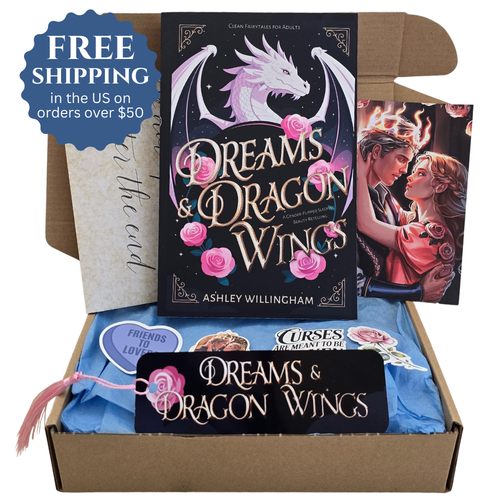Dreams and Dragon Wings (Signed Paperback + Swag) Clean Fairytales for Adults