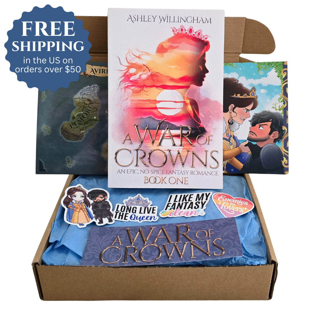 A War of Crowns (Signed Paperback + Swag) War of Crowns: Book 1