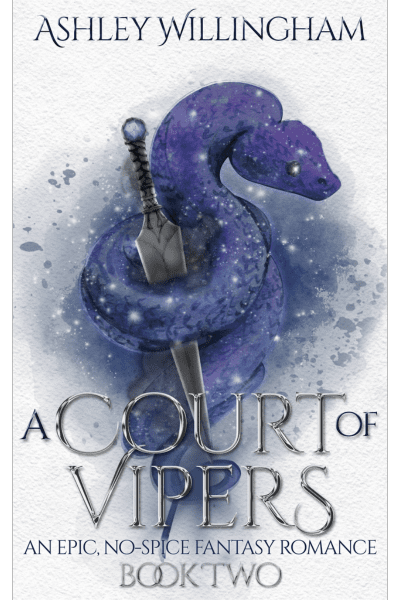 A picture of a cover of A Court of Vipers by Ashley Willingham