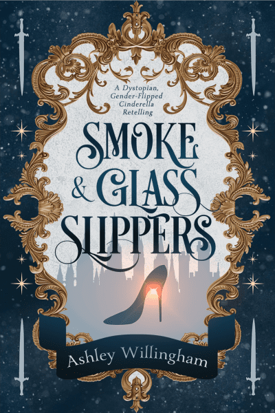 A cover for Smoke and Glass Slippers by Ashley Willingham