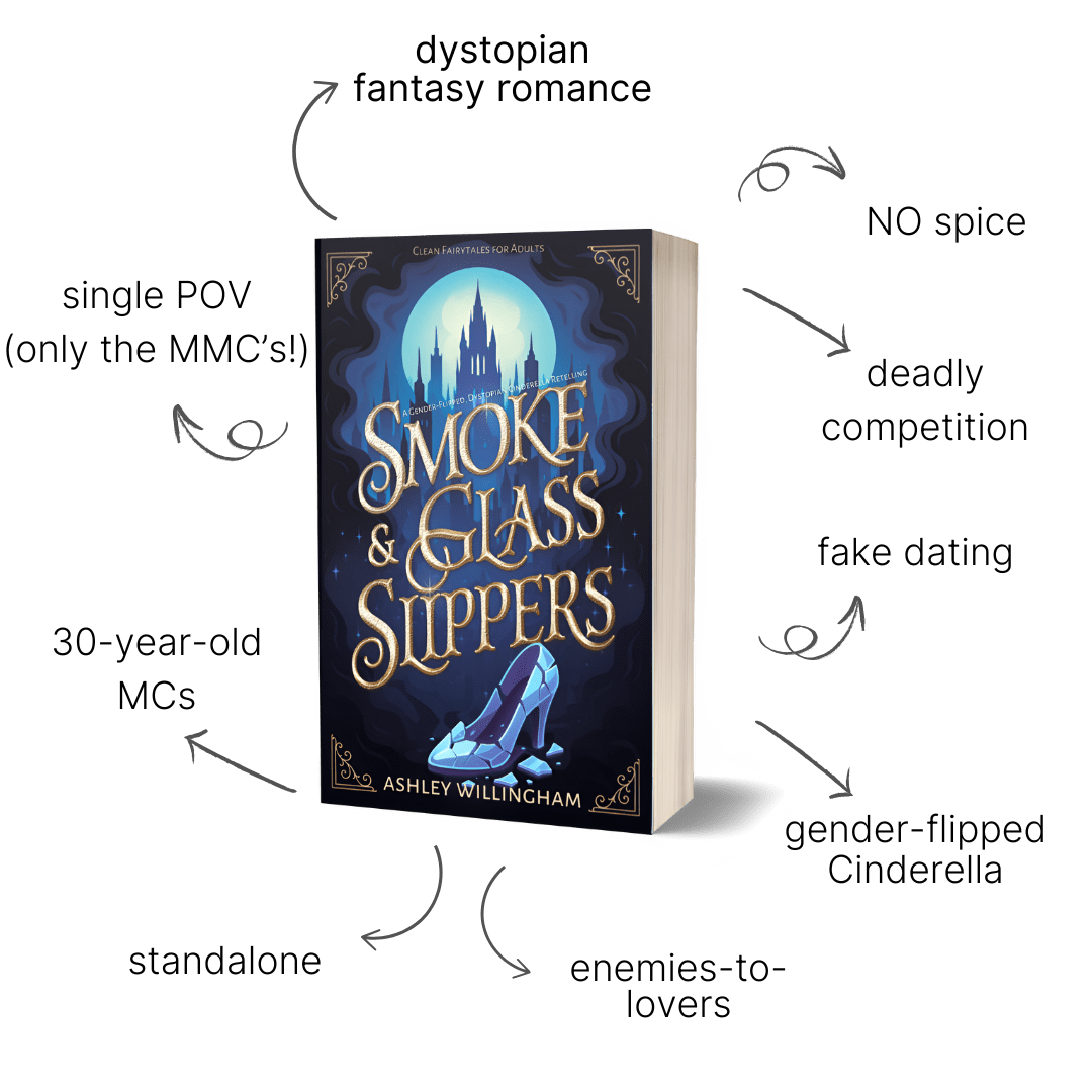 Smoke and Glass Slippers by Ashley Willingham trope map A list of the tropes in Smoke and Glass Slippers by Ashley Willingham, including fake dating and enemies-to-lovers