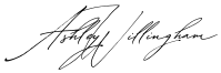 Ashley Willingham's signature